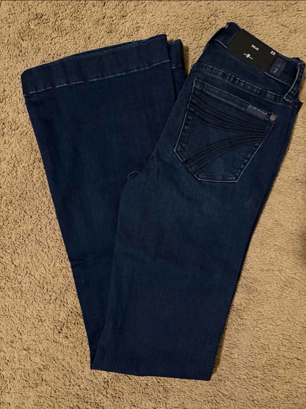 7 For All Mankind Dojo Flare Jeans